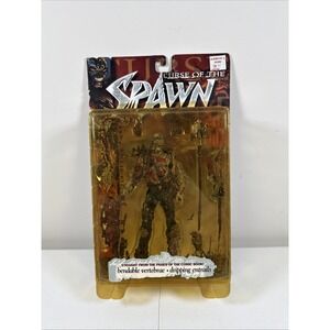 McFarlane Curse of the‎ Spawn Hatchet Action Figure with accessories NIP Sealed